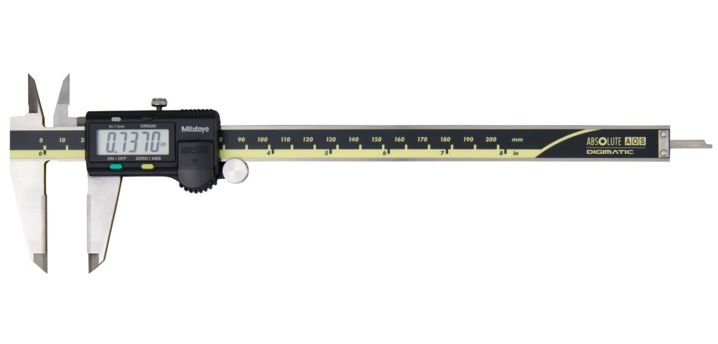 Mitutoyo ABSOLUTE AOS Digimatic keményfém betétes digitális tolómérő, 0-8", 0.0005" (0.01 mm) (500-163-30) termék fő termékképe