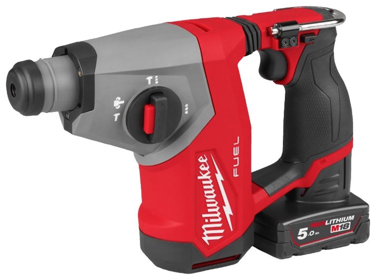 Milwaukee M12 FHAC16-502X akkus SDS-Plus fúró-vésőkalapács (2 x 5.0 REDLITHIUM-ION™ High Output™ akkuval, Heavy Duty kofferben) termék fő termékképe