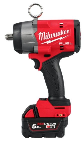 Milwaukee M18 FHIW2P12-502X FUEL™ ½″ nagy nyomatékú ütvecsavarozó csapos rögzítéssel (2 x 5.0 Ah Li-ion akkuval, Heavy Duty kofferben) termék fő termékképe