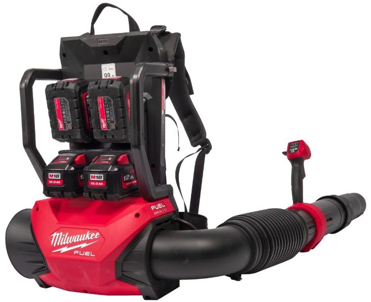 Milwaukee M18F2BPB-124 FUEL™ dupla akkumulátoros hátizsákos légfúvó (4 x 12.0 Ah REDLITHIUM™ FORGE™ akkuval) termék fő termékképe