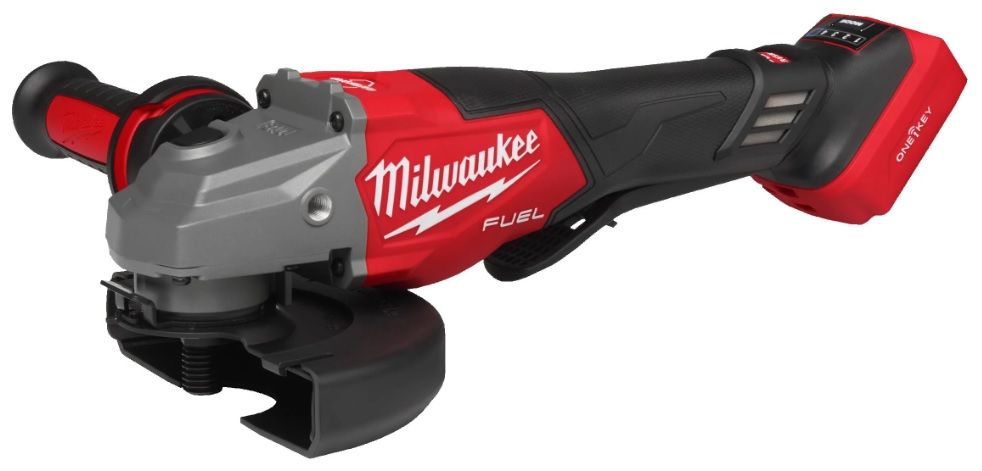 Milwaukee M18FHSAG150XPDB2-0X FUEL™ nagy teljesítményű 150 mm sarokcsiszoló fékező funkcióval és hosszú alsó kapcsolóval (akku és töltő nélkül) termék fő termékképe