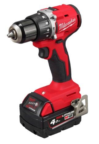 Milwaukee M18 BLPDRC-402C kkus ütvefúró-csavarozó (2 x 4.0 Ah Li-ion akkuval, kofferben) termék fő termékképe
