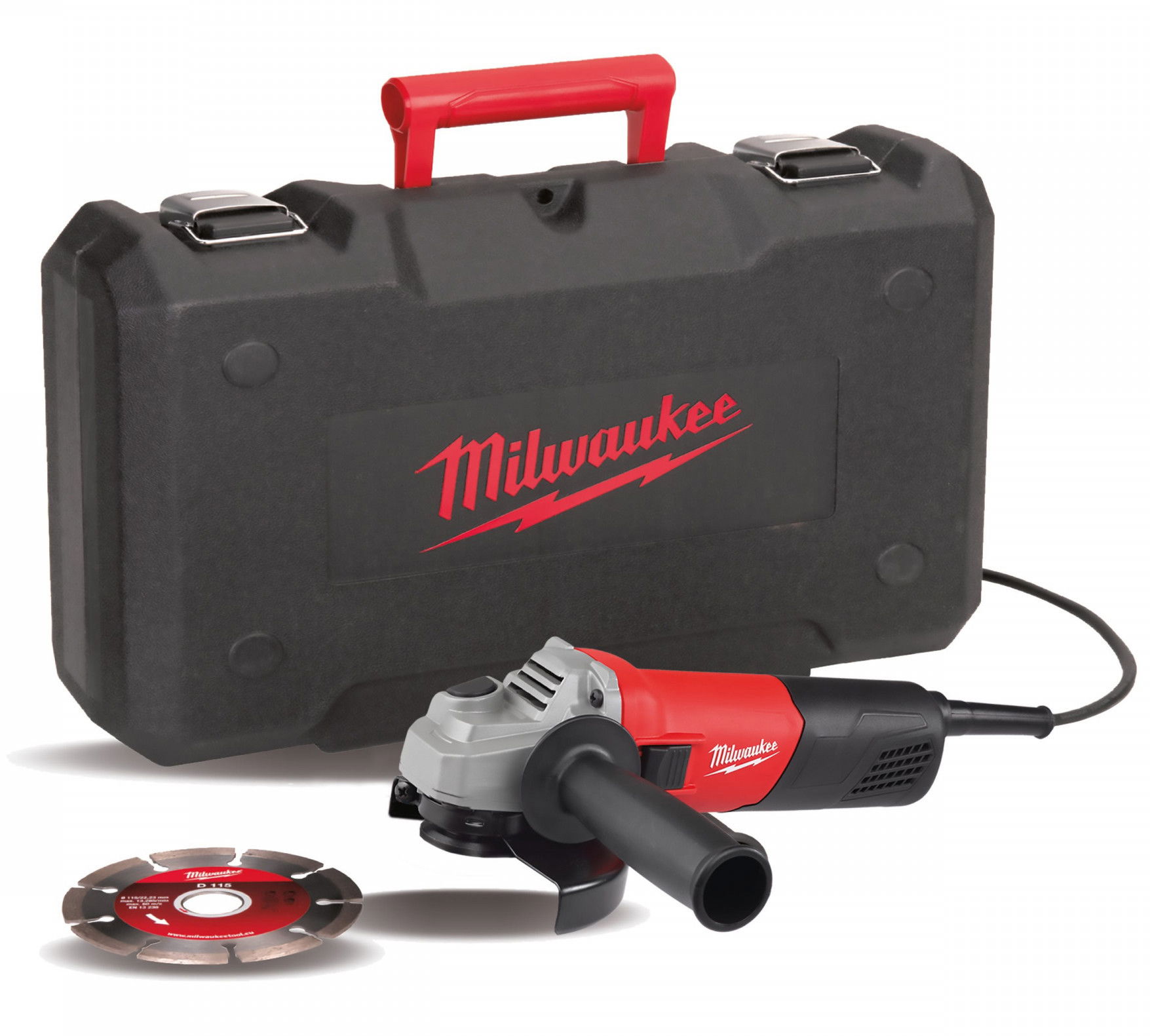 Milwaukee AG 800-115 E D-SET sarokcsiszoló termék fő termékképe