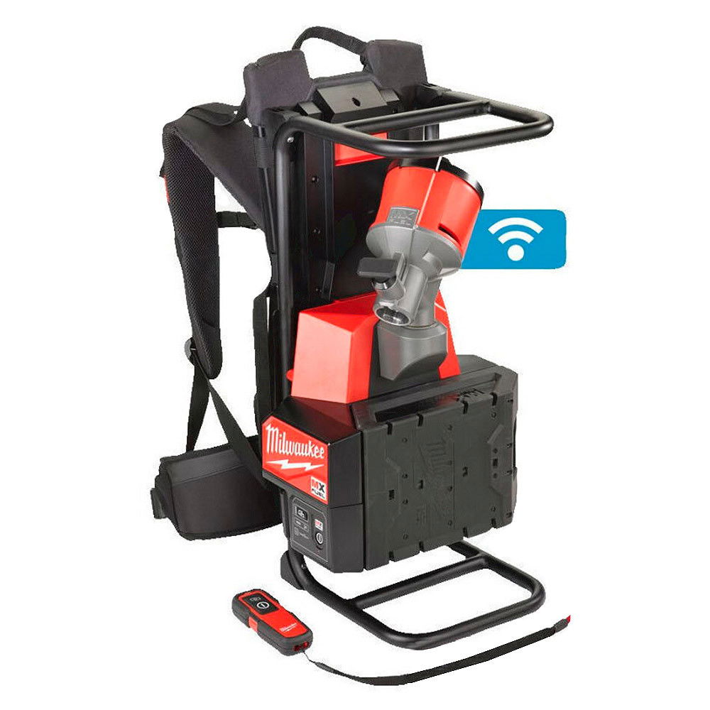 Milwaukee MXF CVBPKIT-602 MX FUEL™ ONE-KEY™ akkus szénkefe nélküli háti betonvibrátor (2 x 6.0 Ah Li-ion akkuval) termék fő termékképe