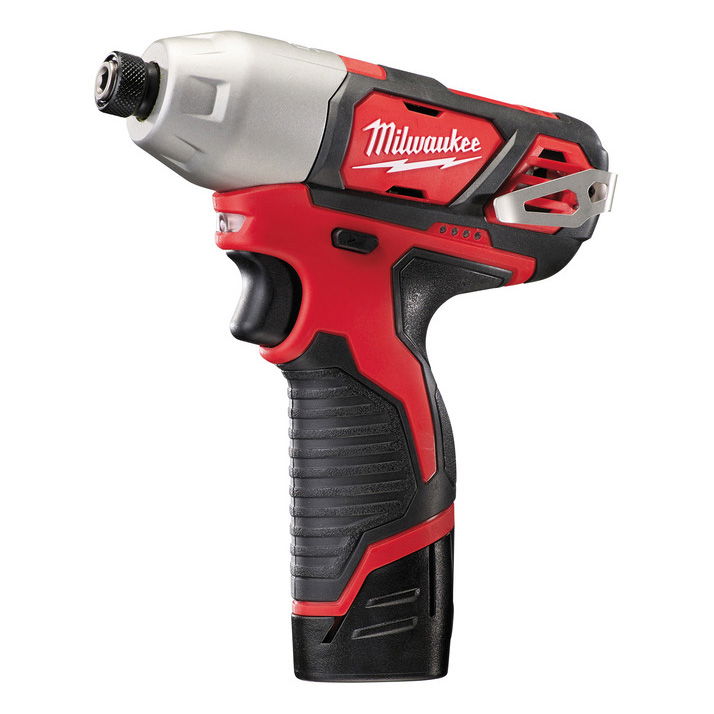 Milwaukee M12 BID-202C akkus szuperkompakt ütvecsavarozó 1/4" hatszög meghajtással (2 x 2.0 Ah Li-ion akkuval) termék fő termékképe