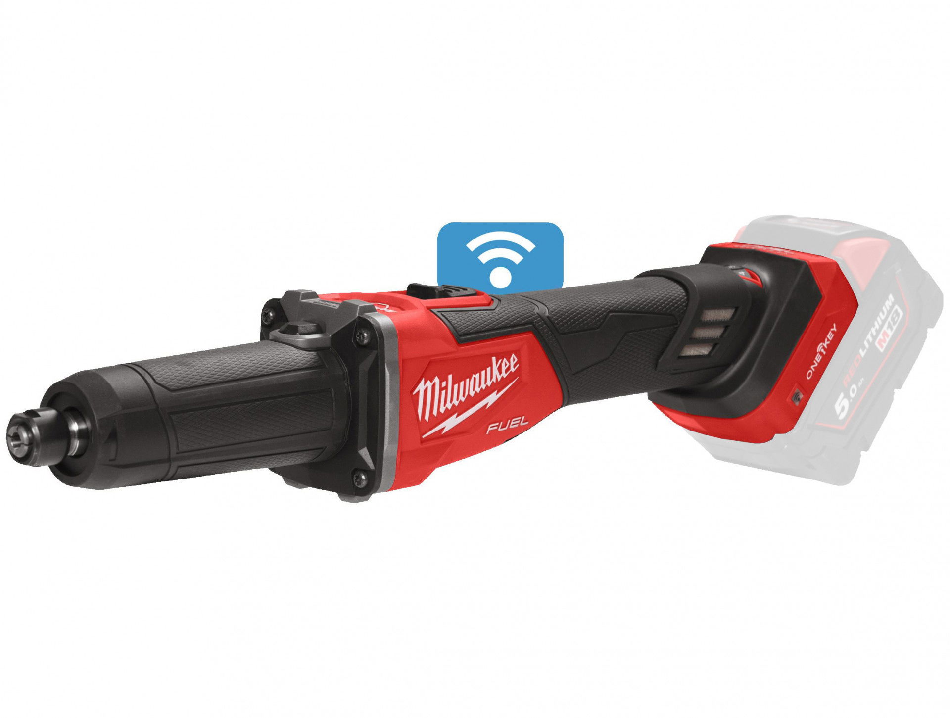 Milwaukee M18 FDGROVB-0X akkus ONE-KEY™ FUEL™ szénkefe nélküli egyenes csiszoló (akku és töltő nélkül) (PROMO) termék fő termékképe