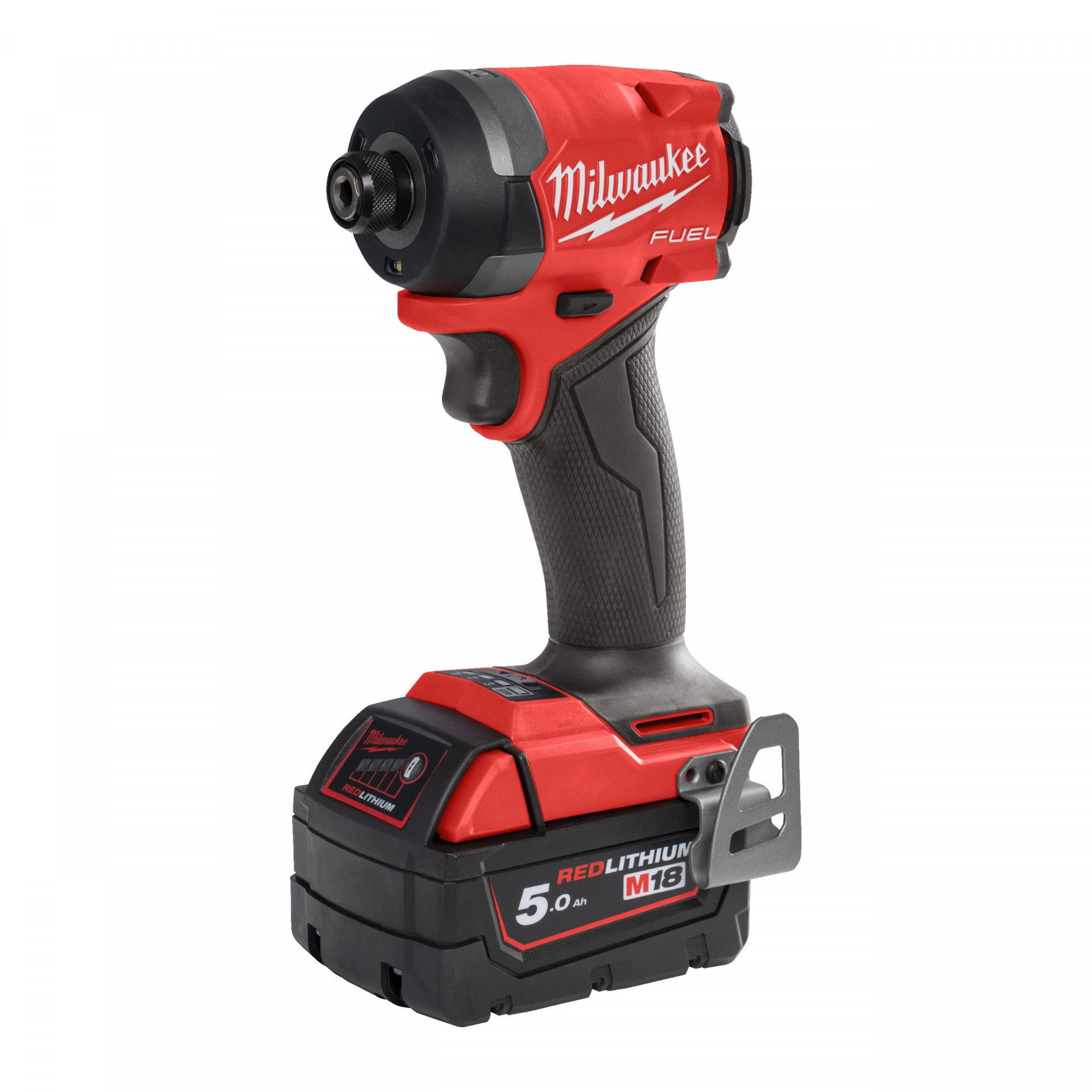 Milwaukee M18 FID3-502X FUEL™ akkus szénkefe nélküli ütvecsavarozó 1/4" hatszög meghajtással (2 x 5.0 Ah Li-ion akkuval)  (PROMO) termék fő termékképe