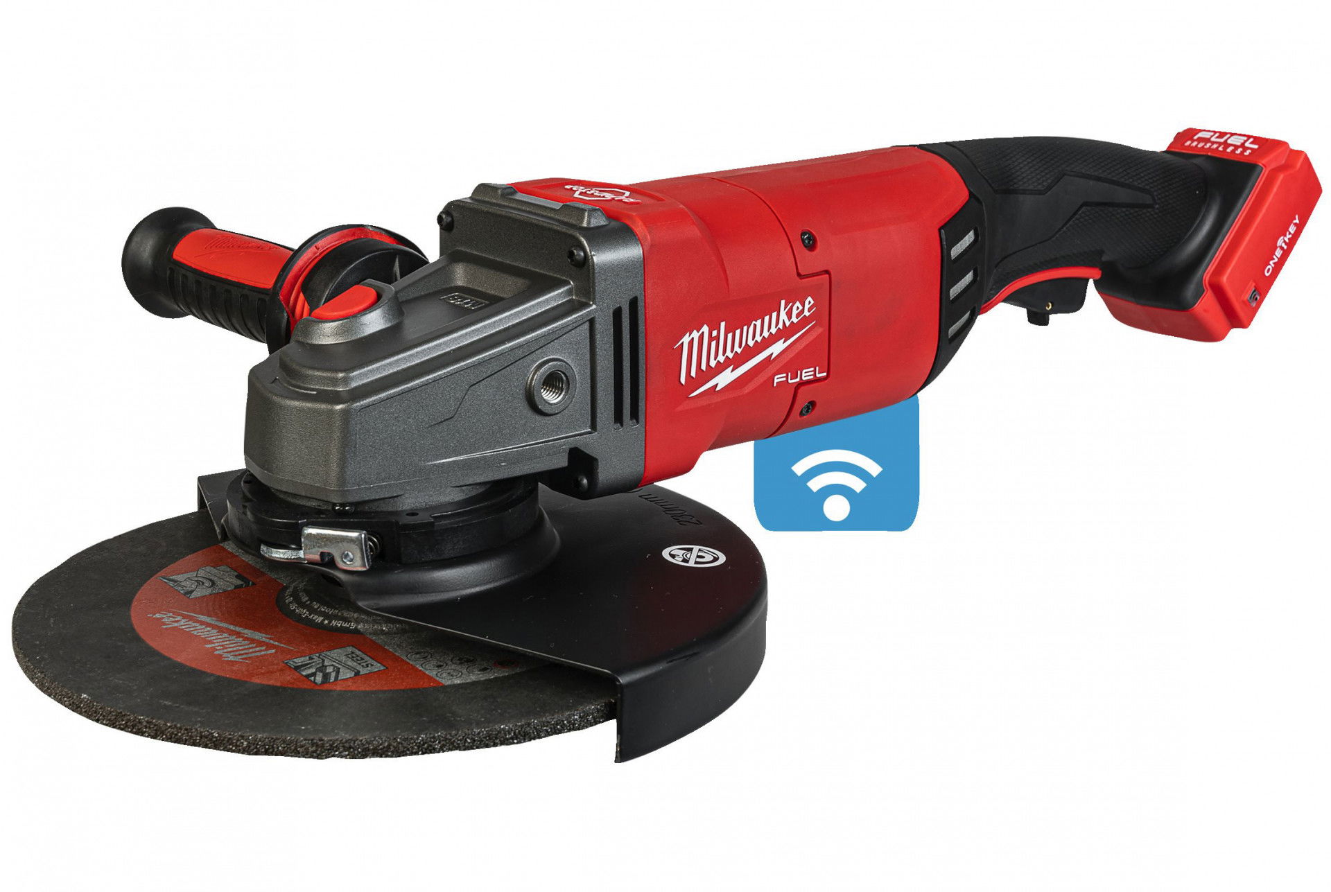 Milwaukee M18 ONEFLAG230XPDB-0C akkus ONE-KEY™ FUEL™ RAPIDSTOP™ sarokcsiszoló (akku és töltő nélkül, kofferben)  (PROMO) termék fő termékképe