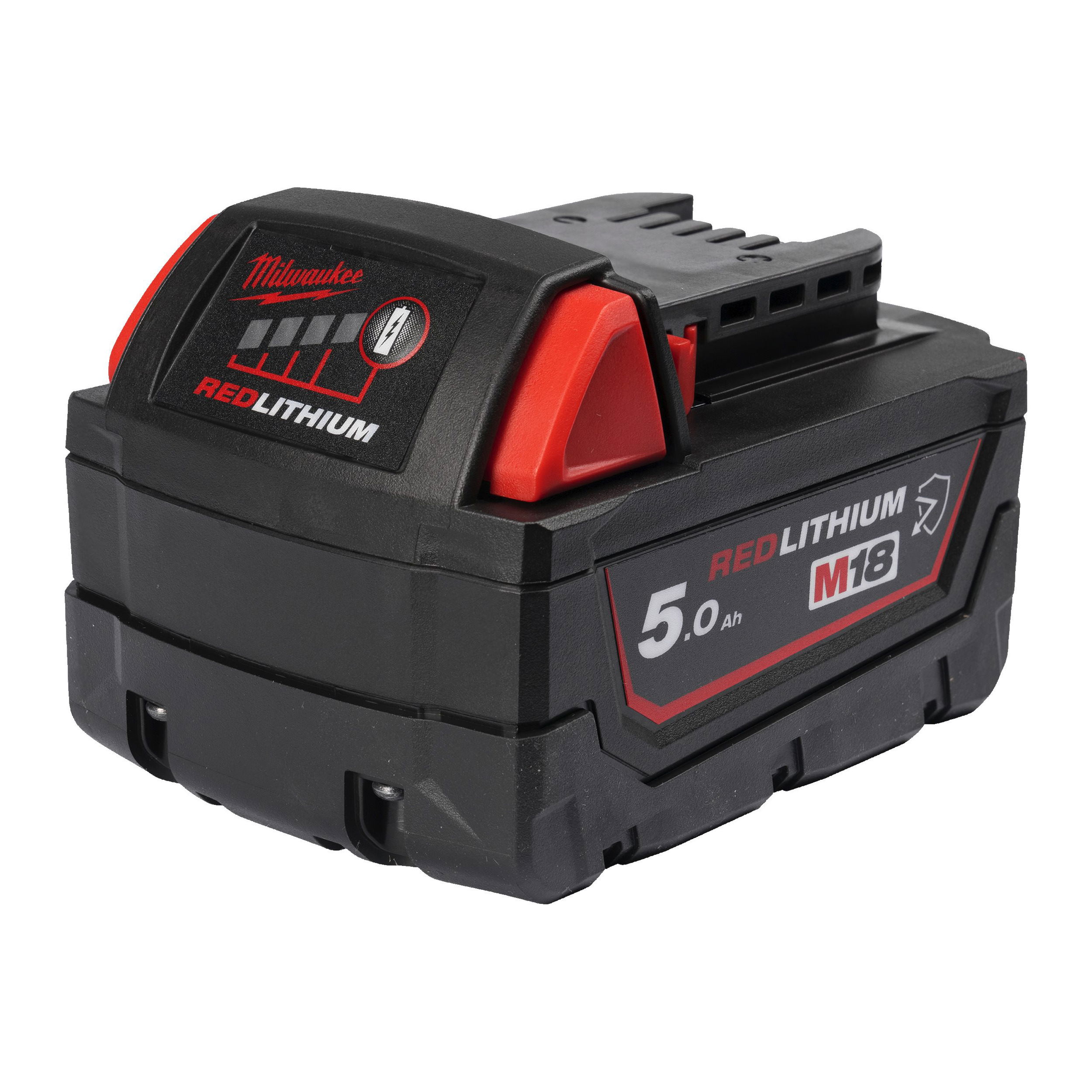 Milwaukee M18B5-CR REDLITHIUM-ION™ vegyszerálló akkumulátor, 18 V, 5.0 Ah (Promo) termék fő termékképe