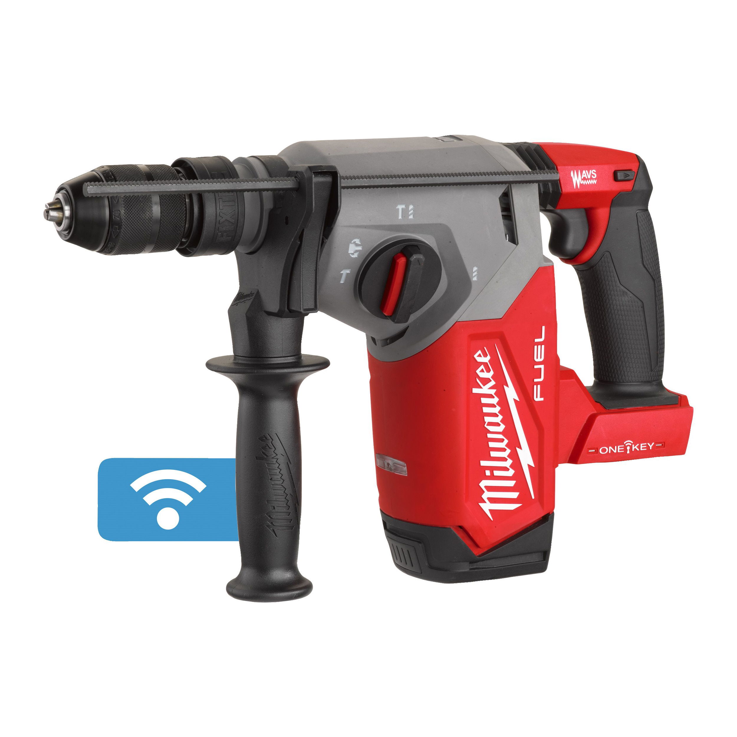 Milwaukee M18 ONEFHX-0 akkus ONE-KEY™ FUEL™ SDS-plus fúró-vésőkalapács (akku és töltő nélkül) termék fő termékképe