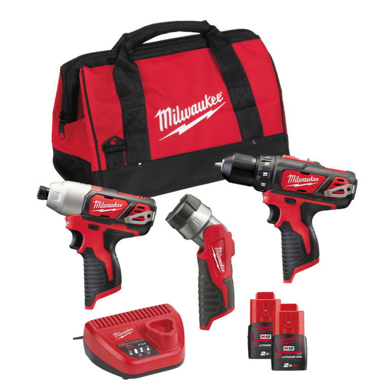 Milwaukee M12 BPP3A-202B akkus erőcsomag termék fő termékképe
