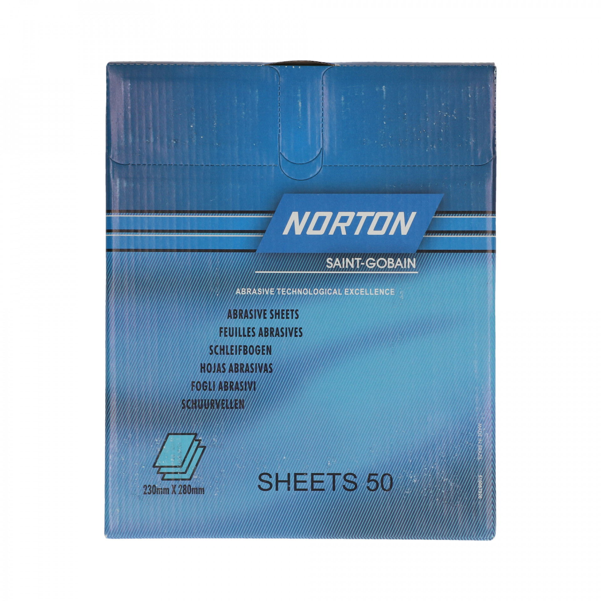 Norton Black Ice T417 vízálló csiszolópapír 230x280mm P240, 50db/csomag termék fő termékképe