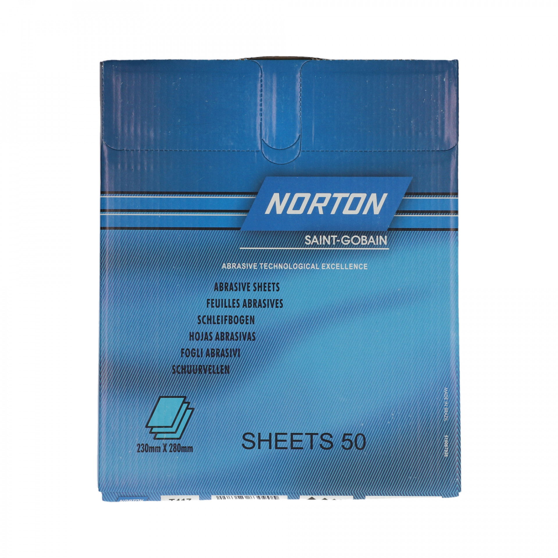 Norton Black Ice T417 vízálló csiszolópapír 230x280mm P600, 50db/csomag termék fő termékképe