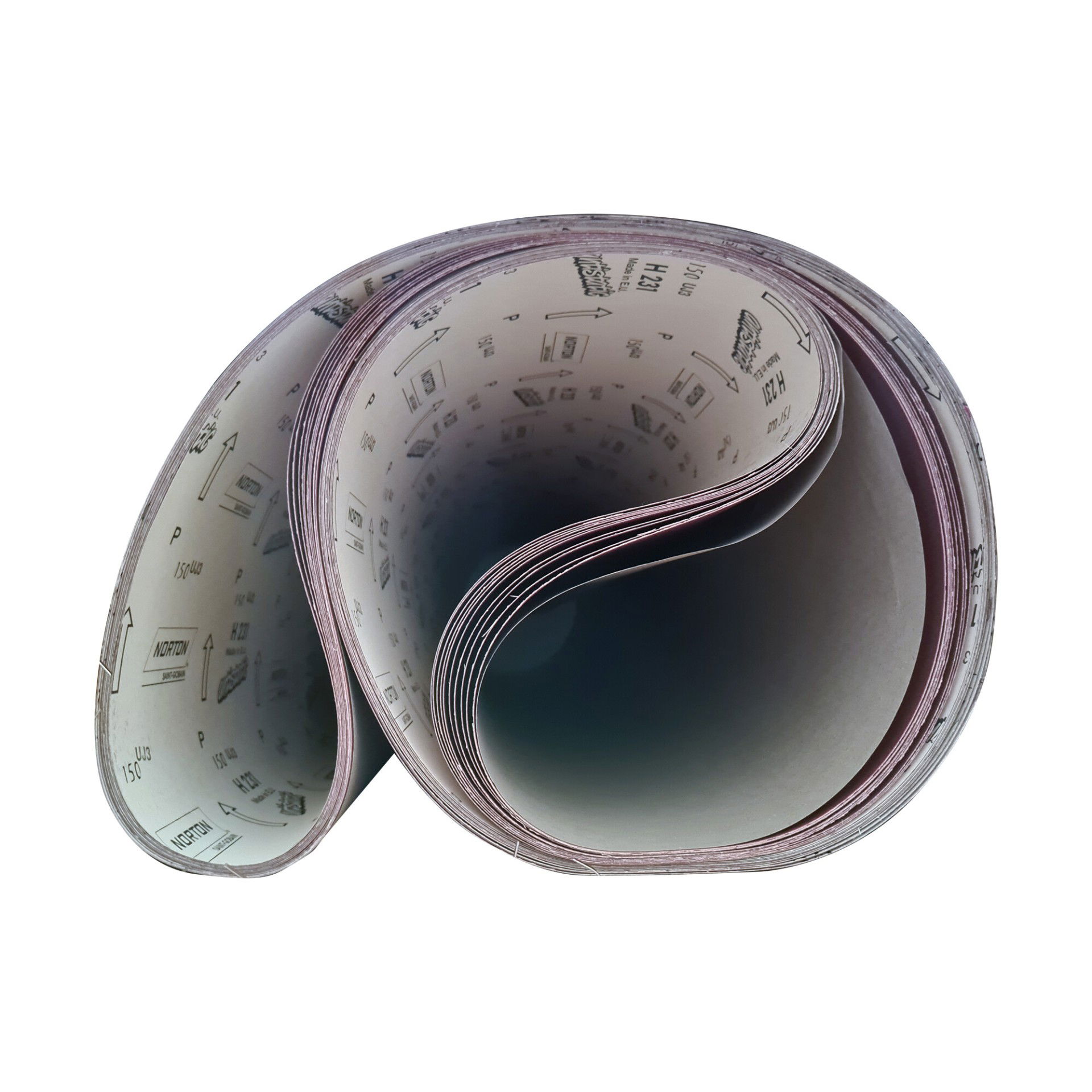 Norton H231 csiszolószalag faipari szalagcsiszolókhoz 1120x2150mm P150, 10 db/csomag termék fő termékképe