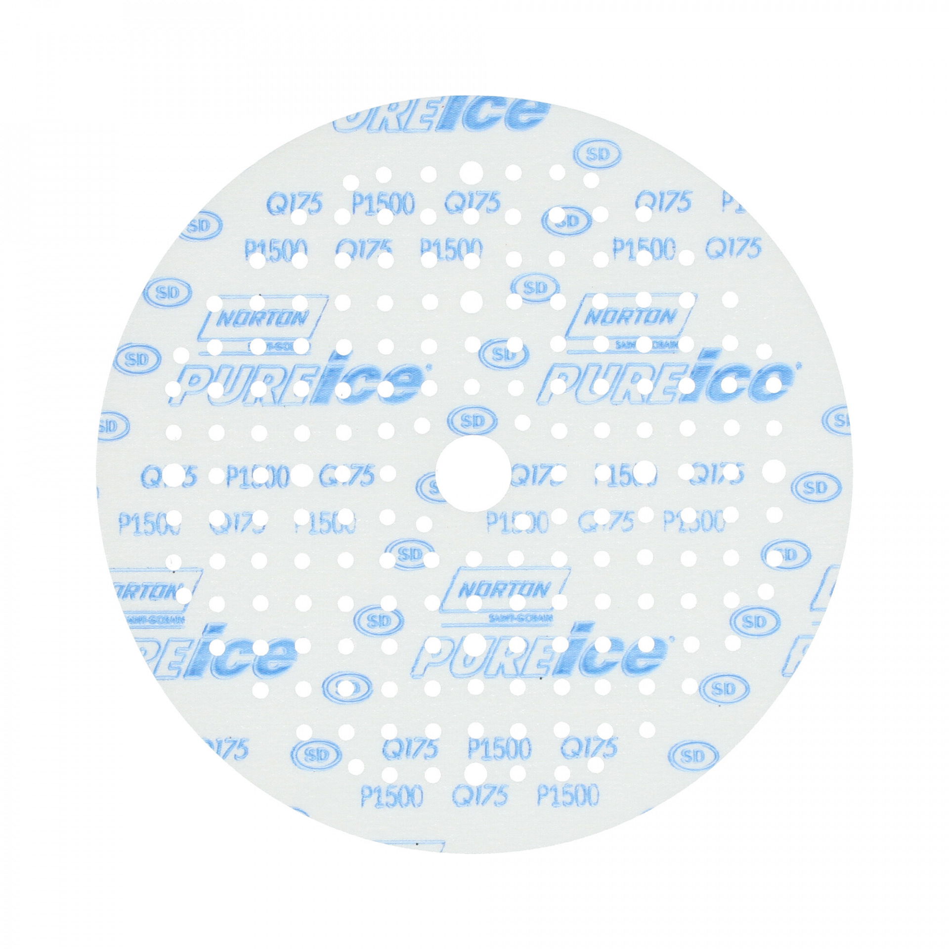 Norton Csiszolókorongok Pure Ice Film Q175 MULTI-AIR (Ø150 mm) P1500, 50 db/csomag termék fő termékképe