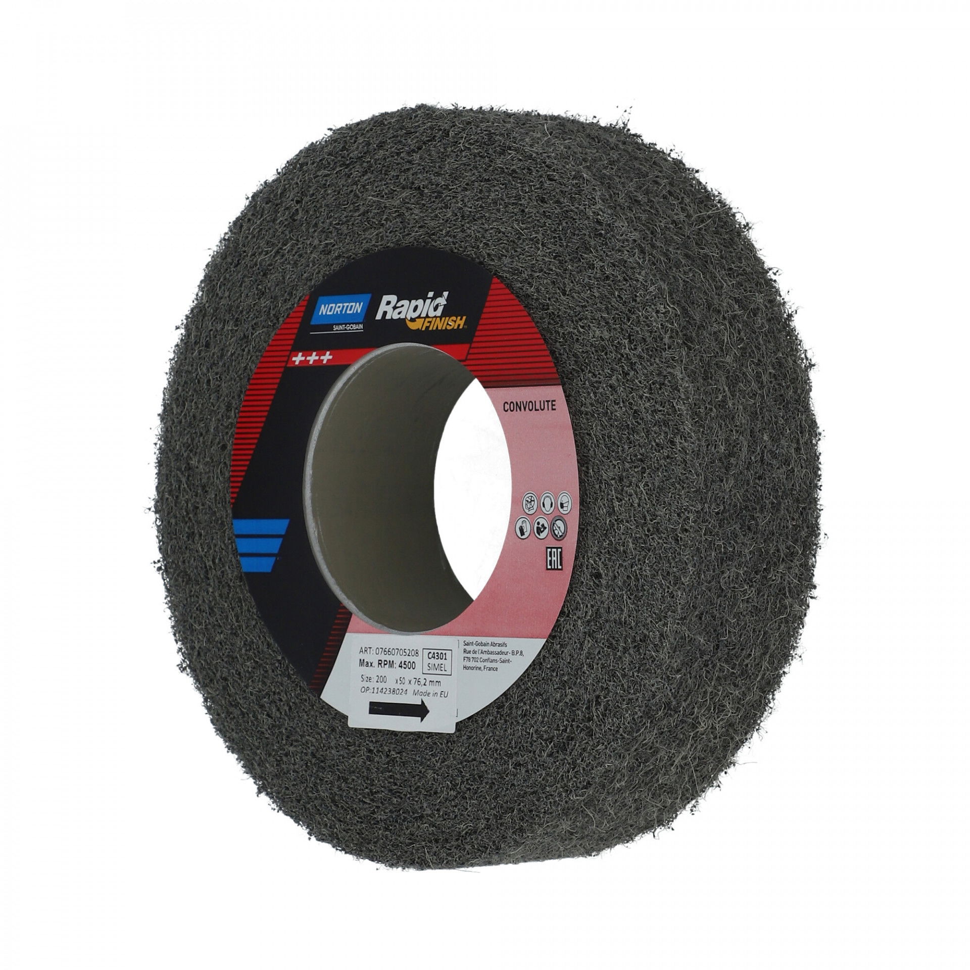 Beartex Rapid Finish DCS Open Mesh rost csiszolókorong 200x50x76,2mm Medium termék fő termékképe