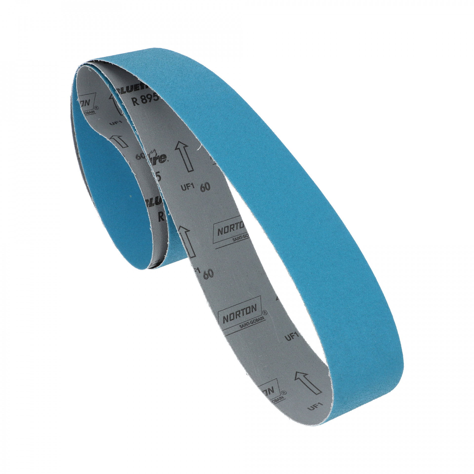 Norton Bluefire R895 csiszolószalag szalagcsiszolókhoz 75x2500mm P60, 10 db/csomag termék fő termékképe