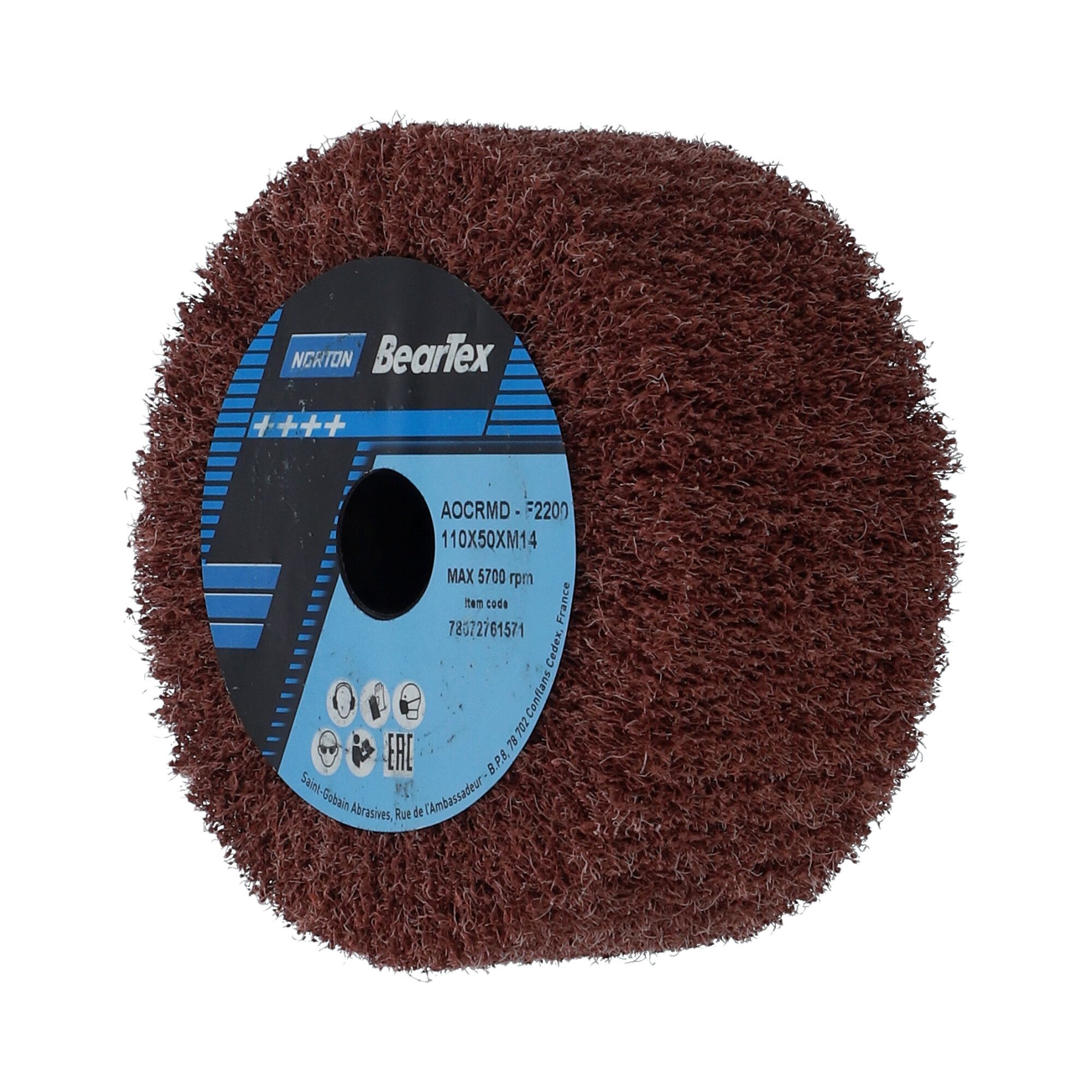 Satinex M14 lamellás csiszolókorong Ø110x50xM14 Coarse A, 2 db/csomag termék fő termékképe