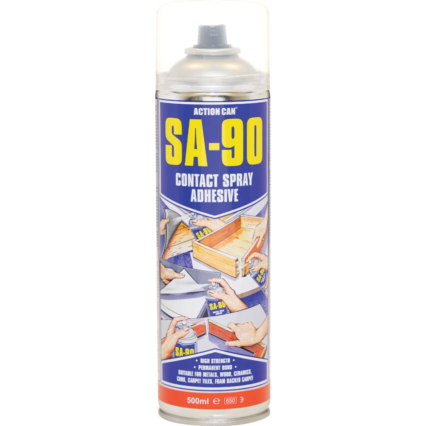 SA90 NAGY TELJESÍTMÉNYŰ RAGASZTÓSPRAY 500ML termék fő termékképe