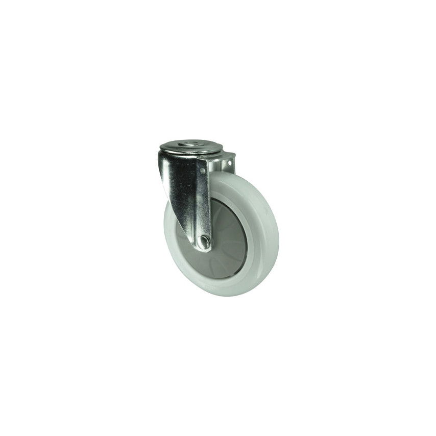 BOLYGÓ TÍPUS CSAPSZEGFURATTAL 125MM NYLON termék fő termékképe