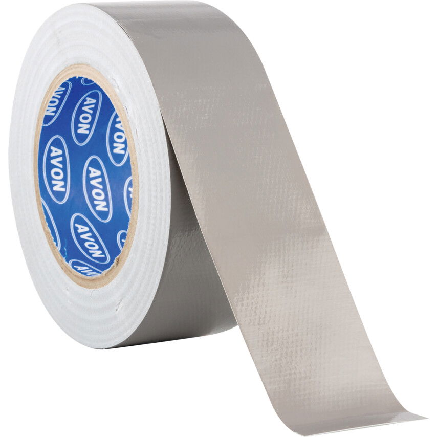 IDŐJÁRÁSÁLLÓ, SZÁLERŐSÍTETT RAGASZTÓSZALAG EZÜST 50MM X 50M termék fő termékképe