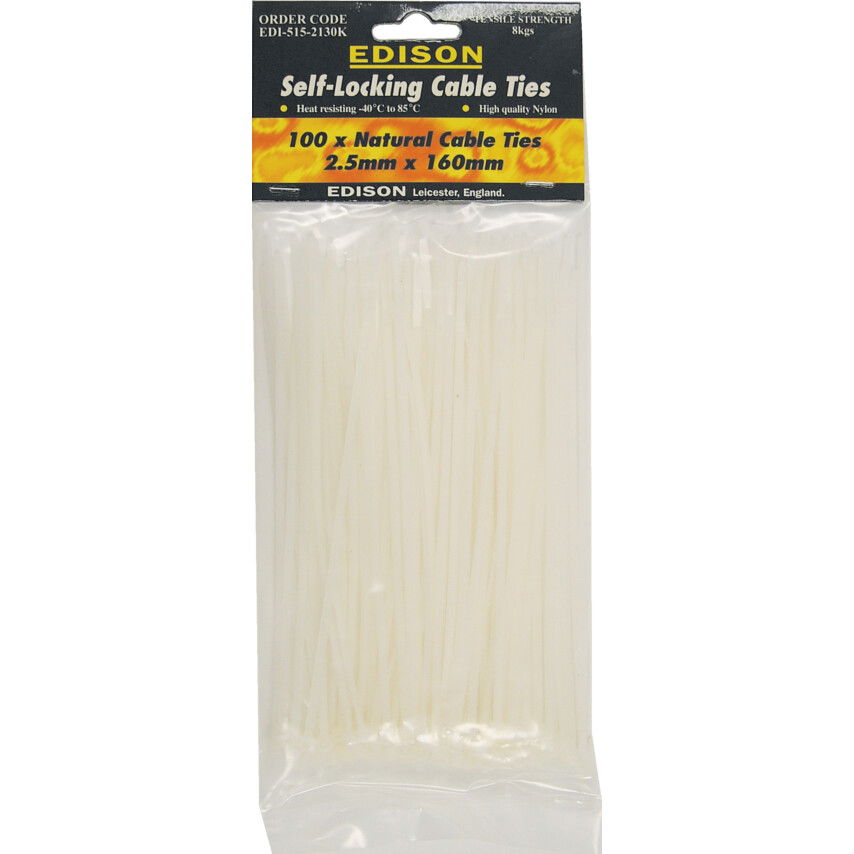 NATURAL KÁBELKÖTEGELŐ 2.5X160MM (PK-100) termék fő termékképe