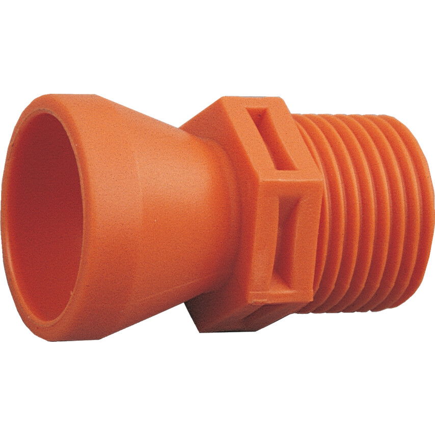3/8" NPT KÜLSŐ MENETES CSATLAKOZÓ 1/2" FURATTAL termék fő termékképe
