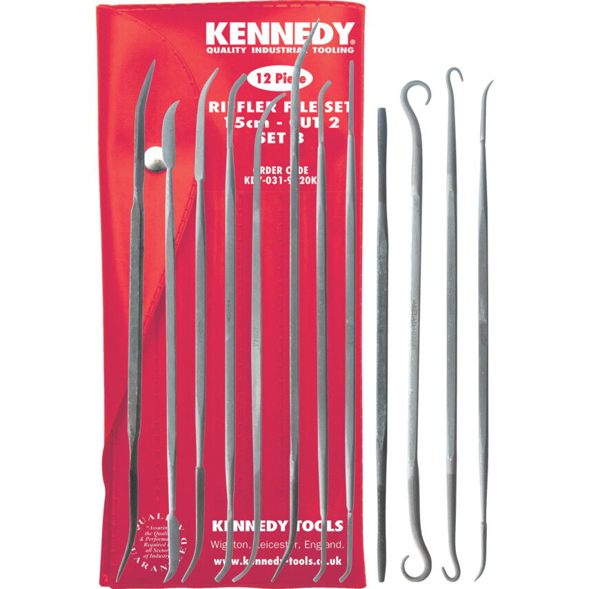 12 DB-OS, 150MM ÉKSZERÉSZ/ÖTVÖS TŰRESZELŐ B-KÉSZLET - FÉLSIMÍTÓ termék fő termékképe