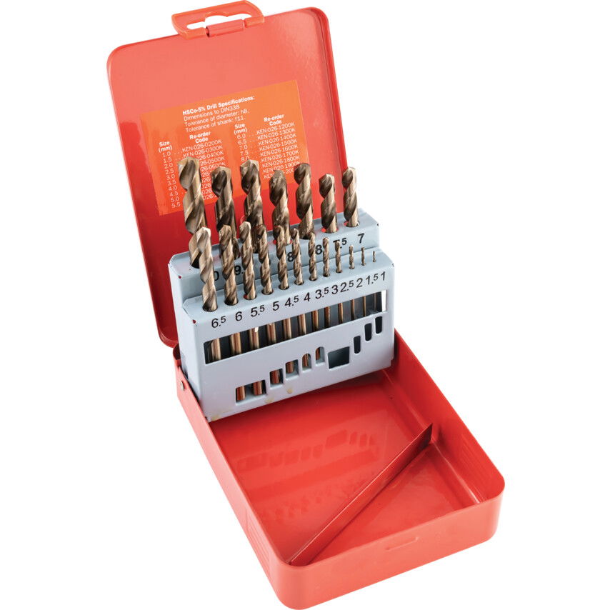FÚRÓ KÉSZLET 1-10MMX0.50MM 8% KOBALT termék fő termékképe