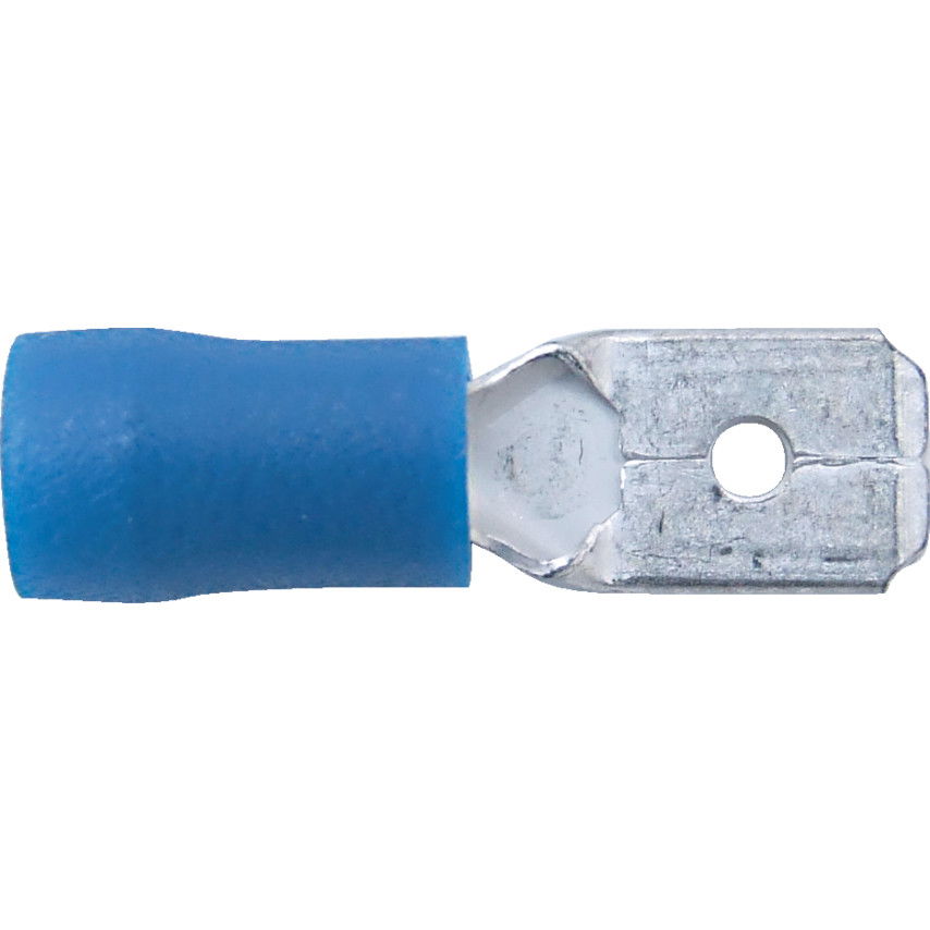 6.30MM KÁBELSARU LAPOS 'APA' CSATLAKOZÓVAL KÉK (100 DB/CS) termék fő termékképe