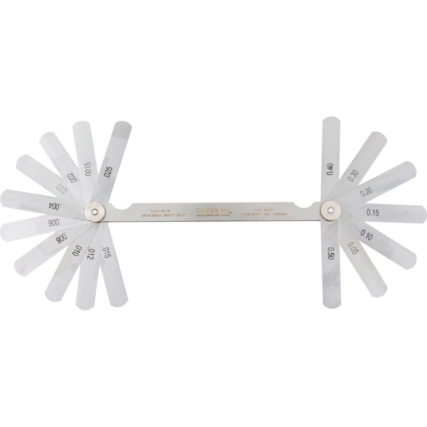 3" 18 PENGÉS METRIKUS/INCHES HÉZAGMÉRŐ KÉSZLET termék fő termékképe