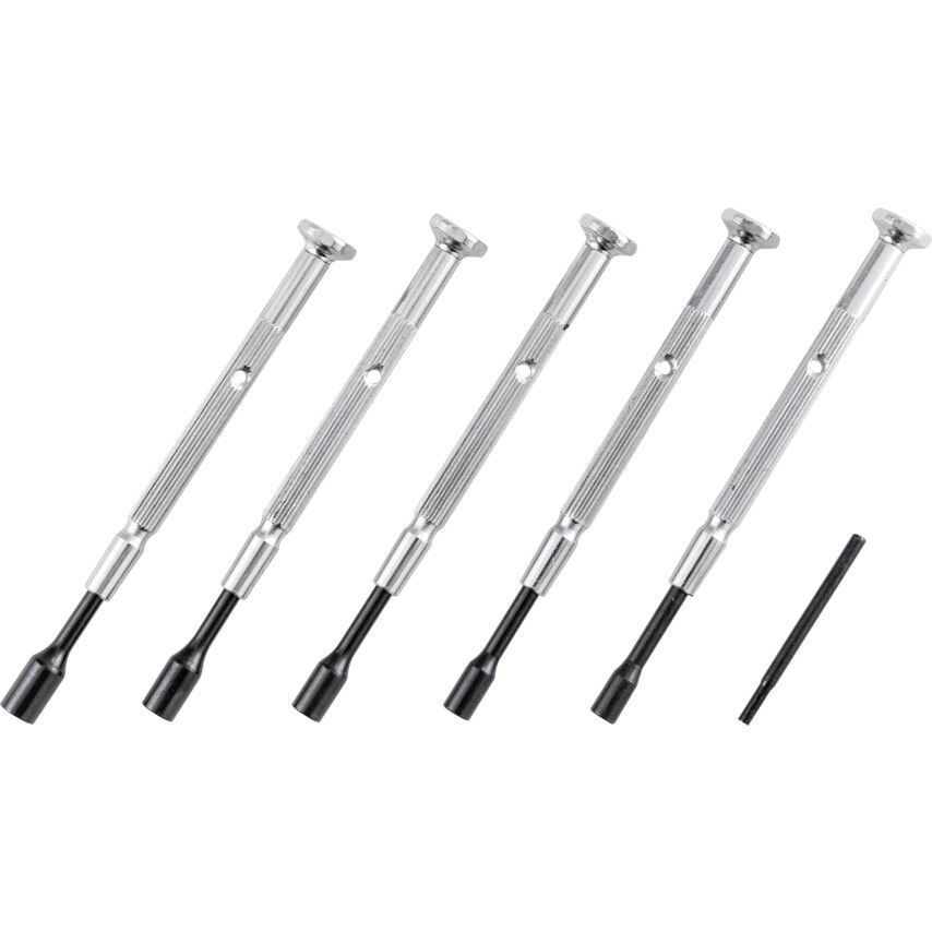 5 DB-OS KÉSZLET 3.0-5.0MM DUGÓKULCS CSAVARHÚZÓ NYÉLLEL termék fő termékképe