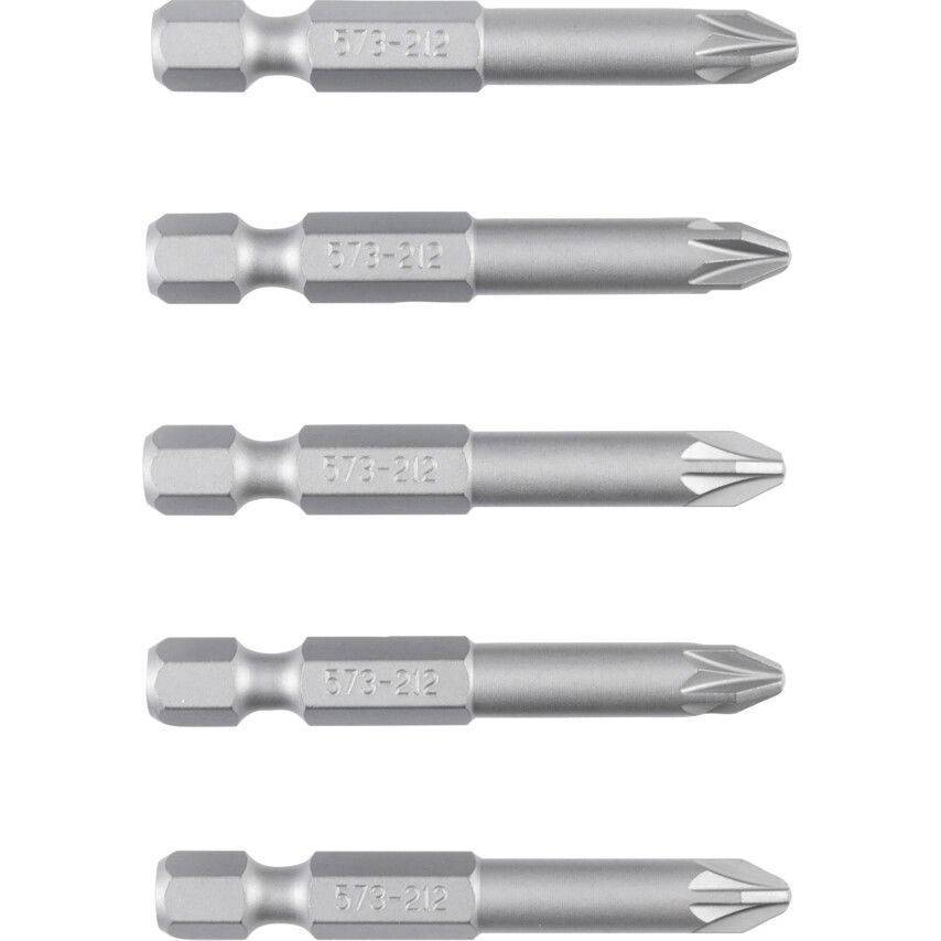 NO.2 POZIDRIV CSAVARHÚZÓ BIT 1/4" HATSZÖG ILLESZTÉSSEL (5 DB/CS) termék fő termékképe