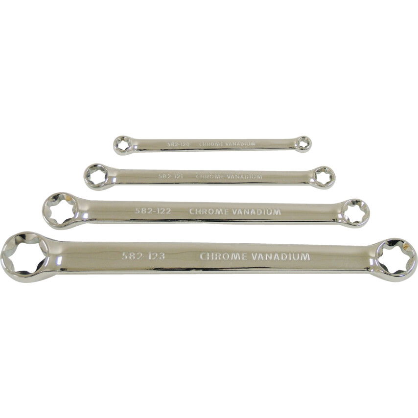 E6 - E24 TORX CSILLAGKULCS KÉSZLET (4 DB-OS) termék fő termékképe