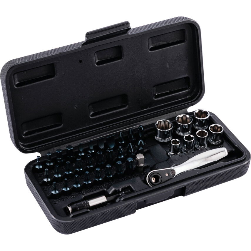 KEN-GRIP HATSZÖGŰ DUGÓKULCS KÉSZLET 1/2" MEGHAJTÓVAL ÉS BITKÉSZLET (39 DB-OS) termék fő termékképe