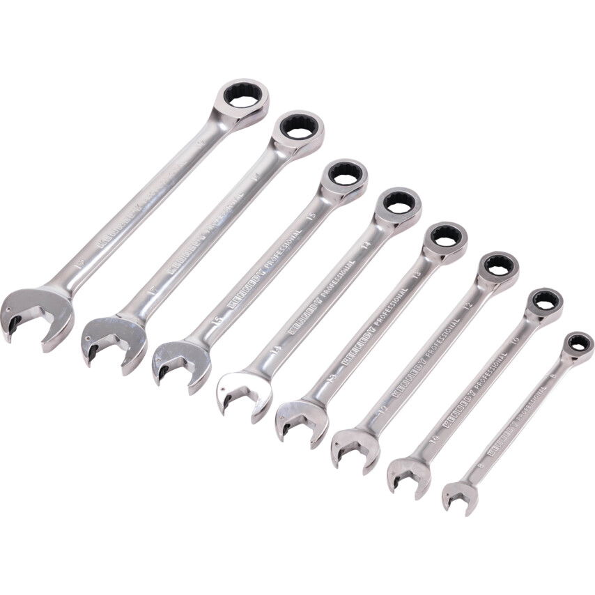 8DB-OS KOMBINÁLT RACSNIS KULCS KÉSZLET 8-19MM termék fő termékképe