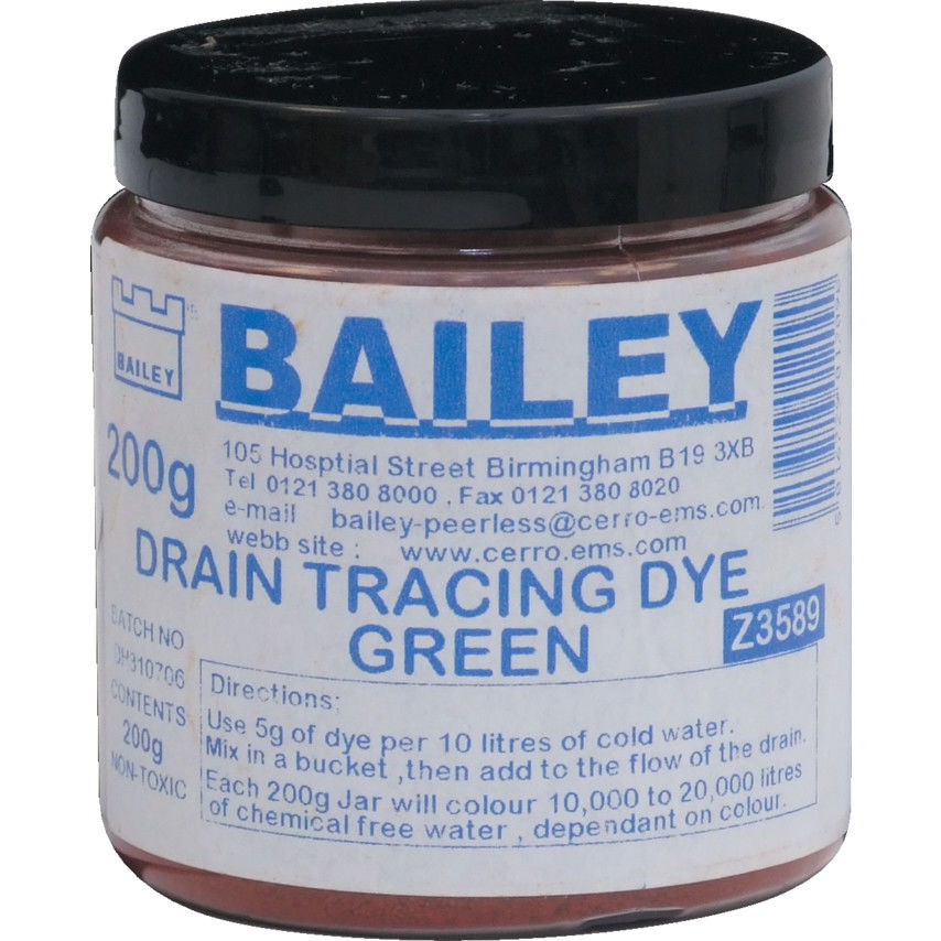 SZENNYVÍZ SZÍNJELÖLŐ FESTÉK ZÖLD 200G termék fő termékképe