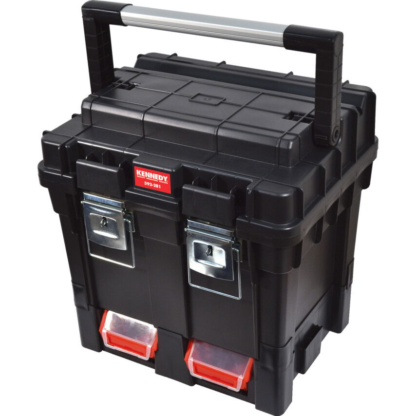 45 CM-ES MOBIL SZERSZÁMOSLÁDA 4 DB SZORTIMENTERREL ÉS SZERSZÁMTARTÓ TÁLCÁVAL termék fő termékképe