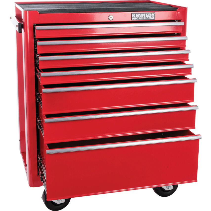 PIROS 7 FIÓKOS GÖRGŐS SZERSZÁMSZEKÉNY termék fő termékképe