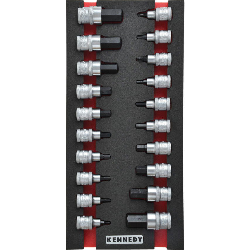 20 RÉSZES FELTŰZHETŐ CSAVARBEHAJTÓ KÉSZLET 1/2" CSATLAKOZÓVAL SZIVACSBAN M1832 termék fő termékképe