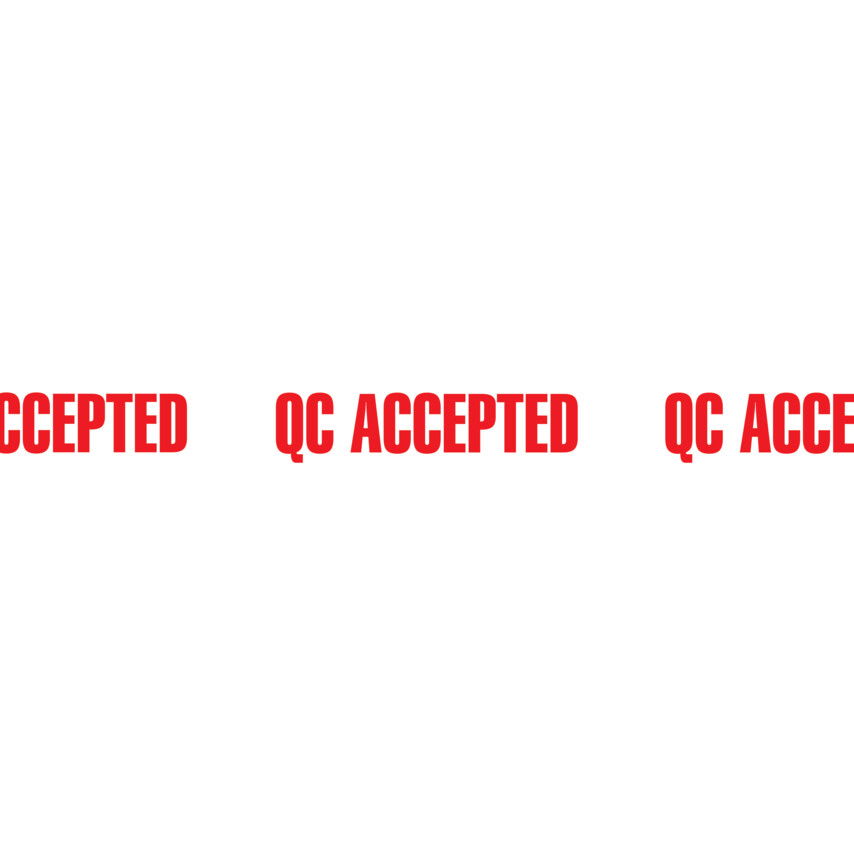 50MMX66M QC ACCEPTED KARTONLEZÁRÓ SZALAG termék fő termékképe