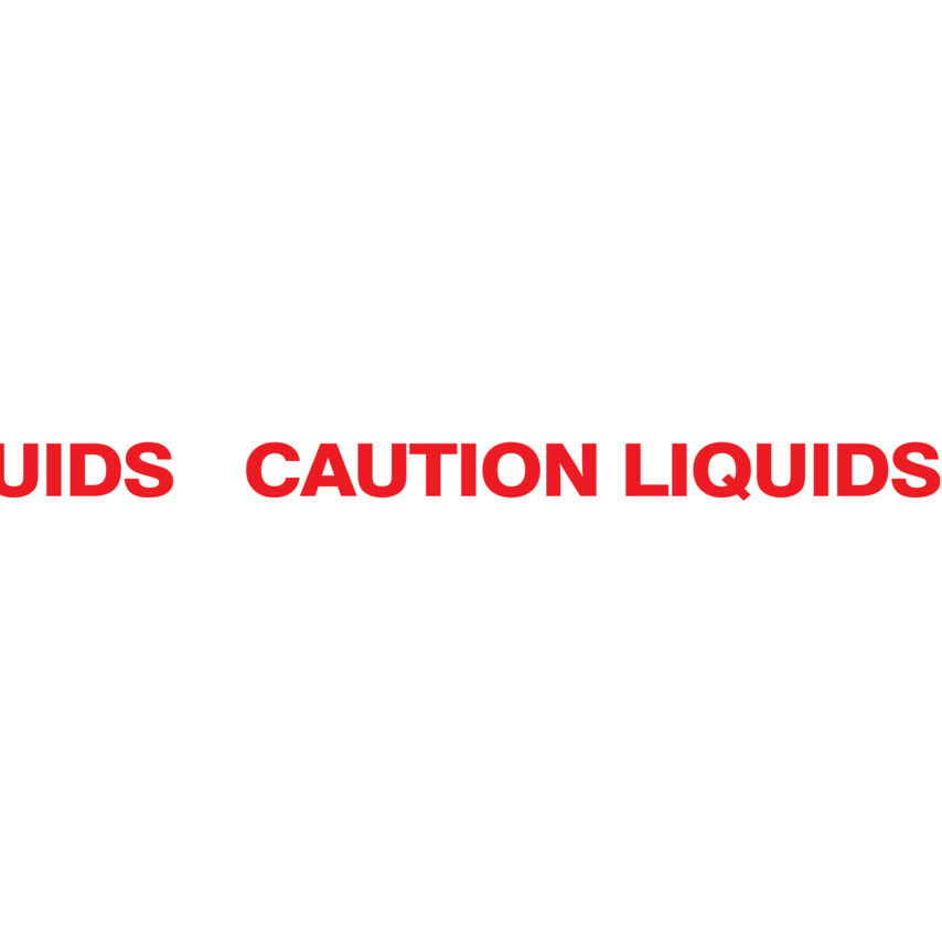 50MMX66M CAUTION LIQUIDSKARTONLEZÁRÓ SZALAG termék fő termékképe