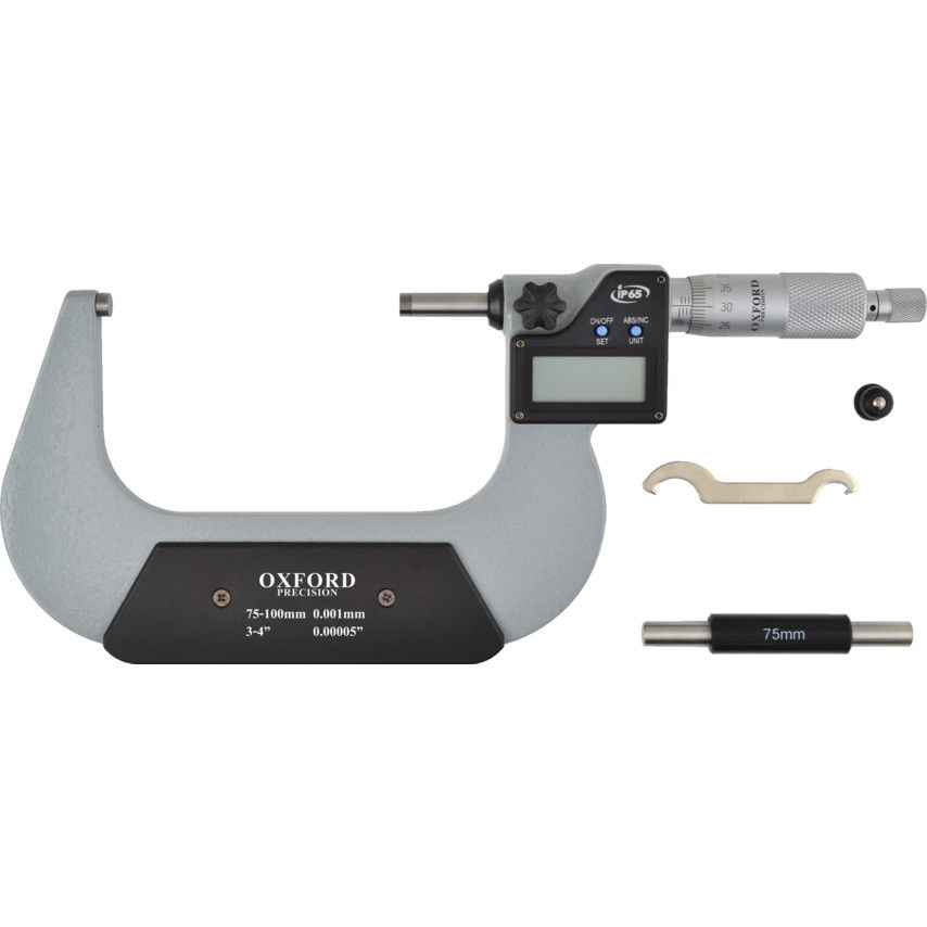 75-100MM/3-4" IP65 DIGITÁLIS KÜLSŐ MIKROMÉTER termék fő termékképe