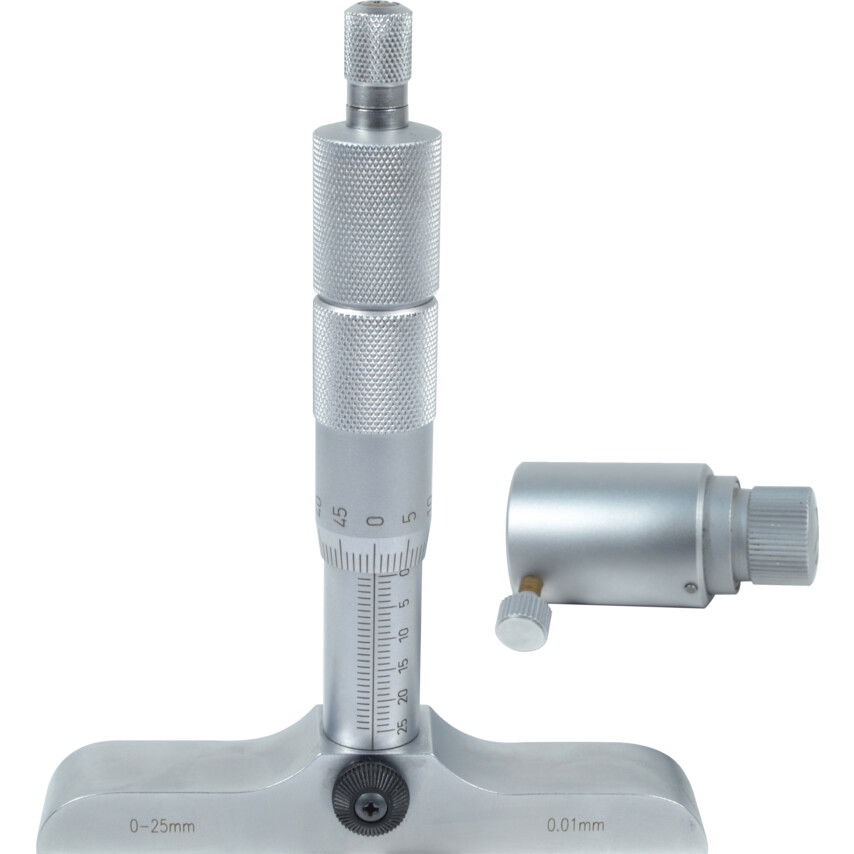 0-25MM MÉLYSÉGMÉRŐ MIKROMÉTER RÖGZÍTETT RÚDDAL termék fő termékképe