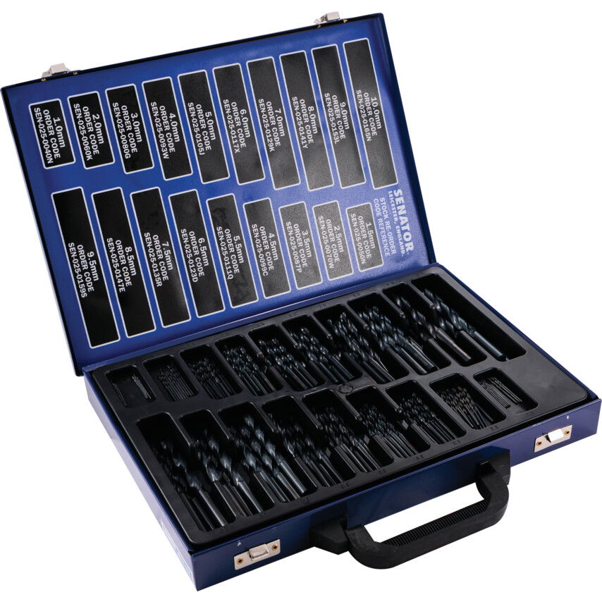1-10MM X 0.5MM HSS METRIC WORKSHOP DRILL SET 170PC termék fő termékképe