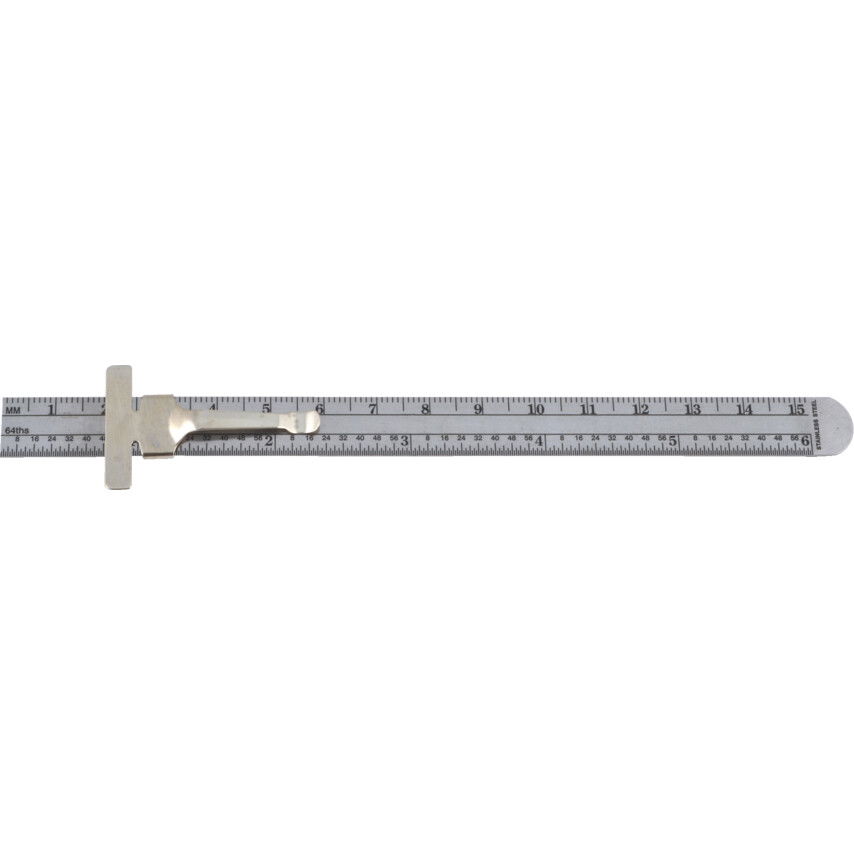 150MM/6" ACÉLVONALZÓ ZSEBAKASZTÓVAL termék fő termékképe