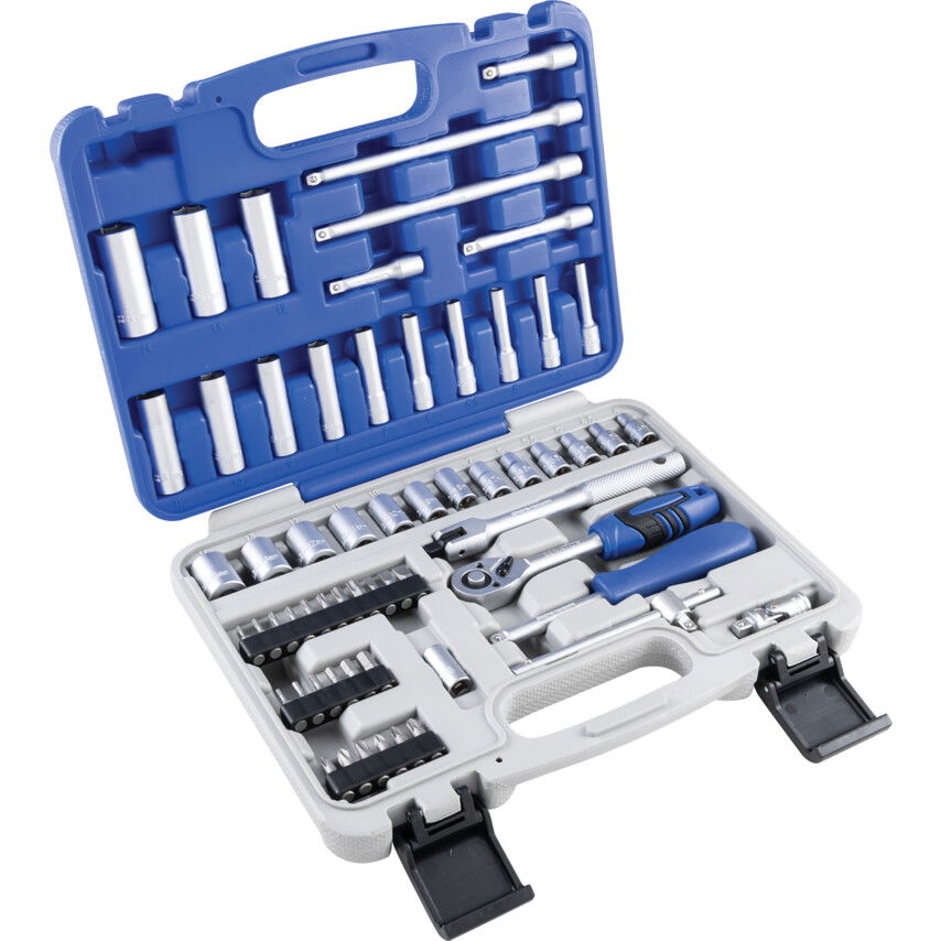 1/4" SQ.DR. 60 RÉSZES METRIKUS KÉSZLET termék fő termékképe