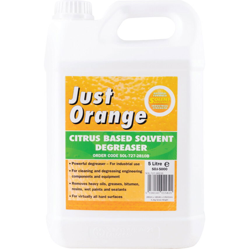 JUST NARANCS CITRUS ALAPÚ OLDÓSZERES ZSÍRTALANÍTÓ 5 L termék fő termékképe