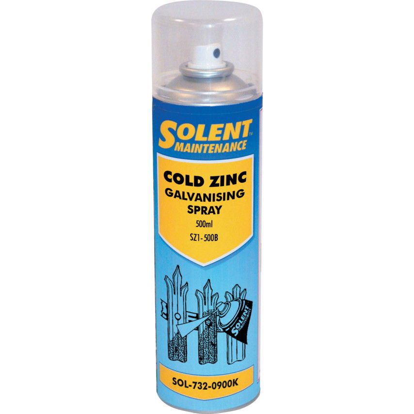 SZ1-500B HIDEG CINK GALVANIZÁLÓ SPRAY 500 ML termék fő termékképe