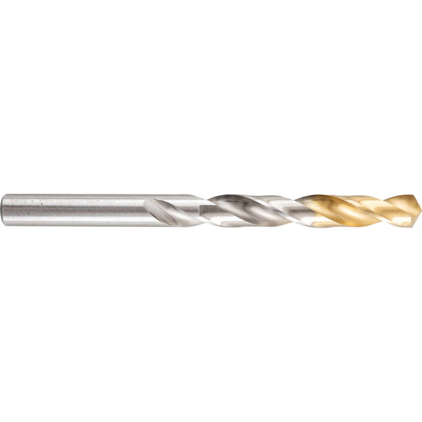 5.20MM NORMÁL HOSSZÚ FÉNYES HSS CSIGAFÚRÓ TIN BEVONATÚ HEGGYEL termék fő termékképe